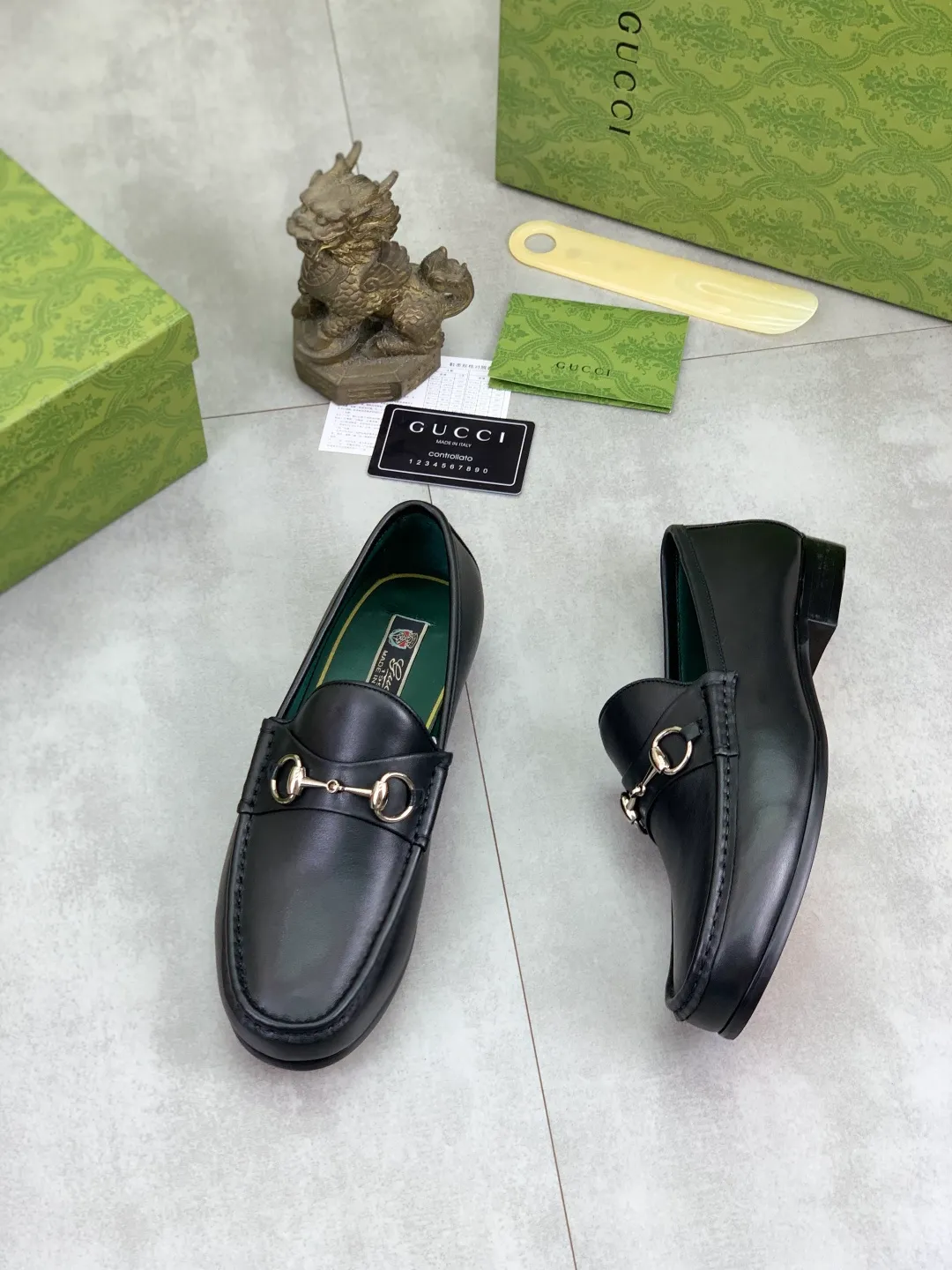 Men's men's shoes 💰P540 [New style] Water dyed cowhide 💰💎💎💎 [Gucci] Gucci high-end men's formal business leather shoes, original order 1:1! Original imported high-end washed calfskin, original metal buckle, imported first-layer cowhide lining for feet, original outsole, men's shoe size: 38-45, multiple colors available